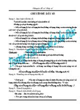 Chuyên đề về Dãy số lớp 5 - Trường Tiểu học số 2 Ân Đức